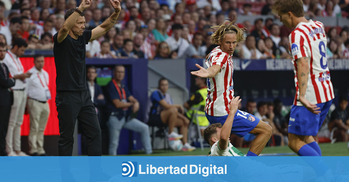 El Atlético vuelve a regatear a la ambición