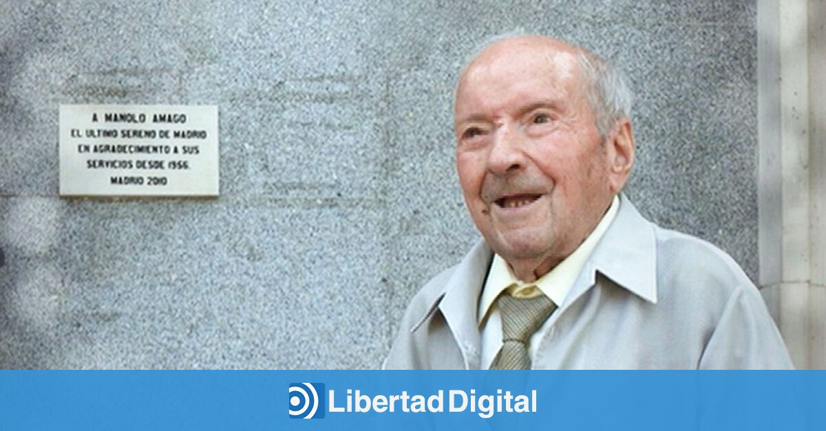 Adiós a Manolo, el último sereno de Madrid