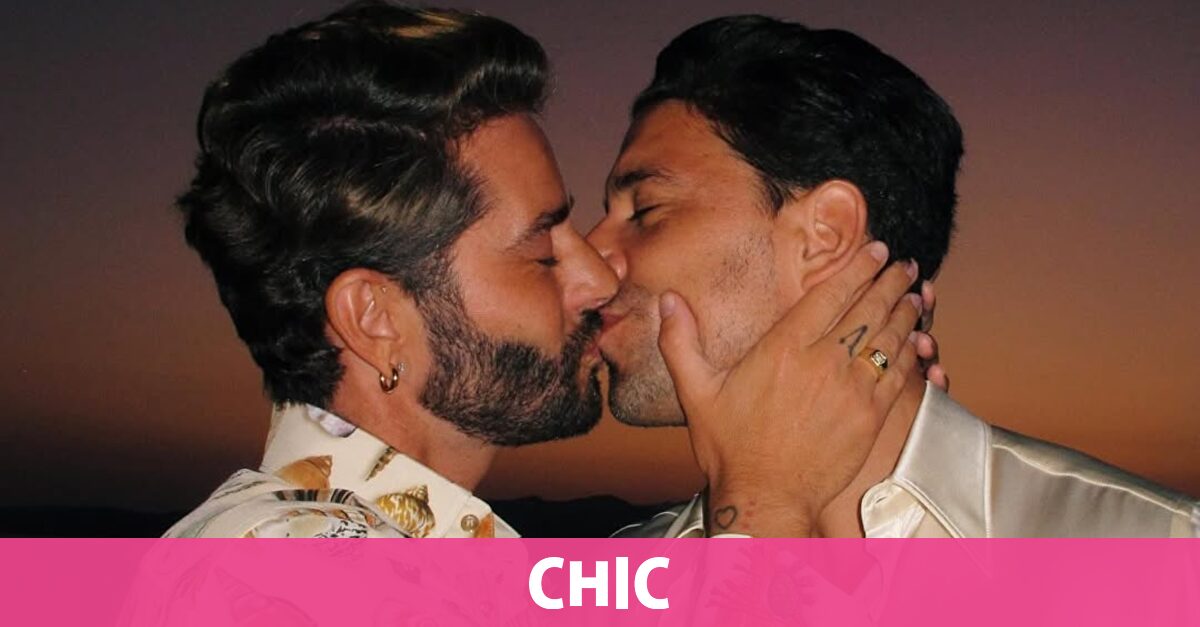 El romántico "sí quiero" de Pelayo Díaz a su novio Gal Marom en Grecia
