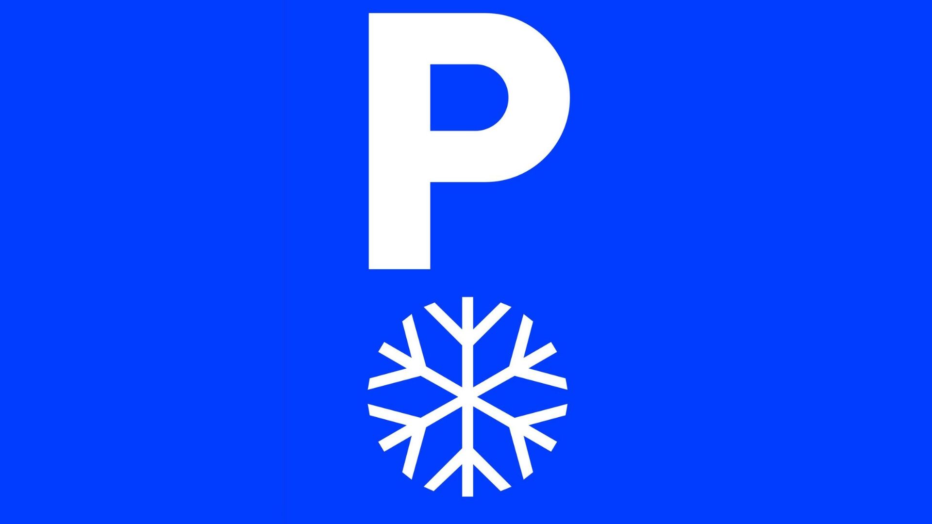La DGT incorpora una nueva señal para indicar estacionamientos de emergencia por nevadas