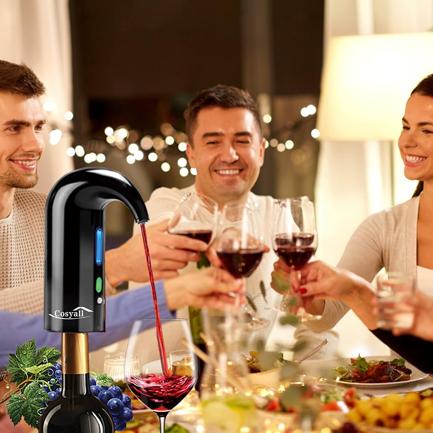 Disfruta cada copa al instante: Aireadores de vino eléctricos que transforman tu experiencia