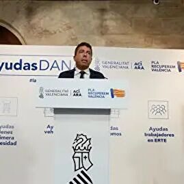 Mazón moviliza 350 millones de euros más para los valencianos afectados por la DANA