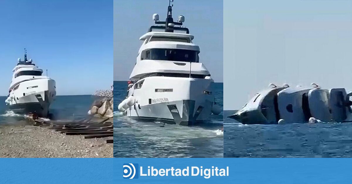 Un yate de un millón de dólares se hunde a los 15 minutos de zarpar en su primer viaje