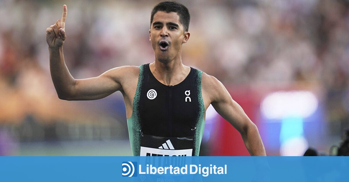 Attaoui pulveriza su marca en los 1.000 metros y firma el tercer mejor tiempo mundial