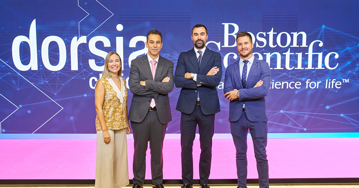 Dorsia y Boston Scientific sellan una alianza estratégica para revolucionar los tratamientos endoscópicos y bariátricos