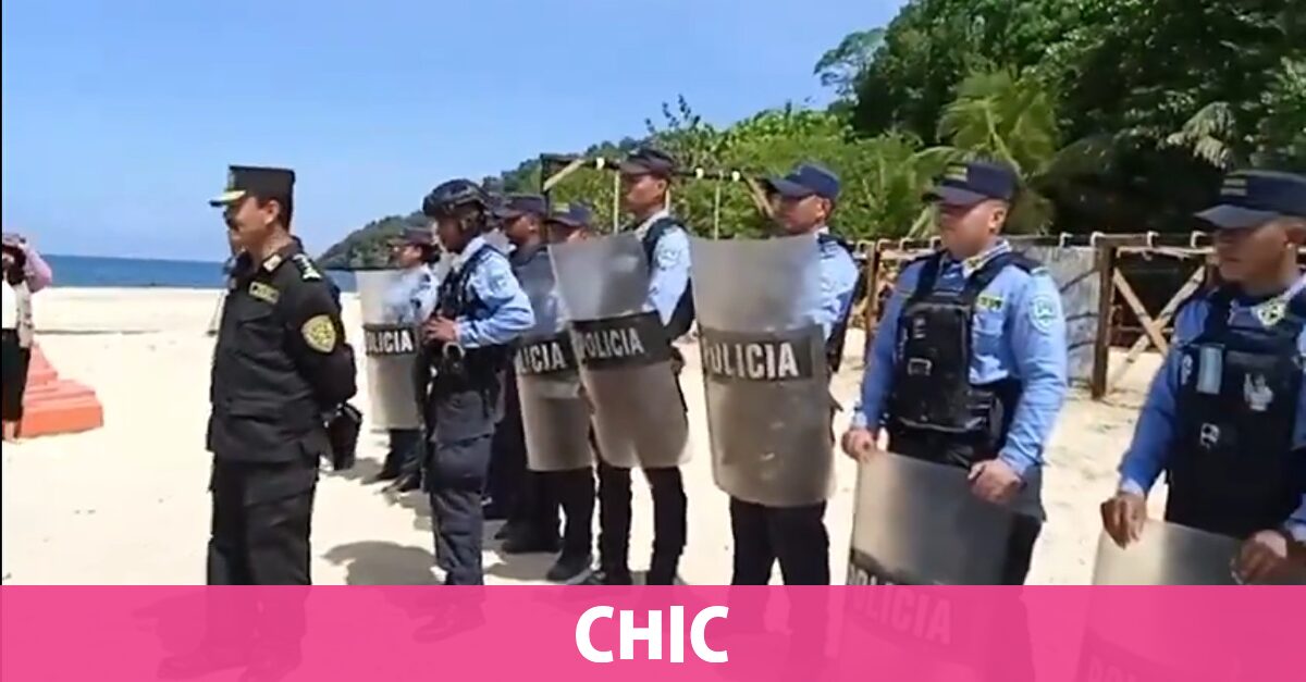 Tensión en el estreno de 'Supervivientes All Stars' por una protesta de la comunidad garífuna en la playa