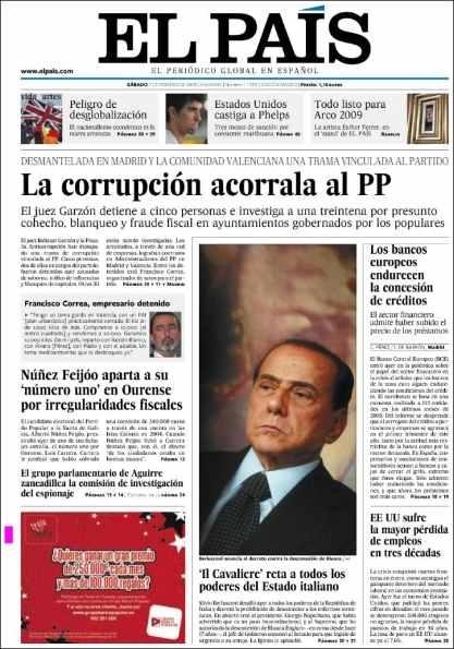 El pais portada - Imagui