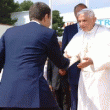 Jos Luis Rodrguez Zapatero con Benedicto XVI