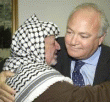 Arafat y Moratinos, en una imagen de archivo.