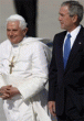 Benedicto XVI, recibido por Bush