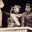 Francisco Franco, en el primer Desfile de la Victoria.