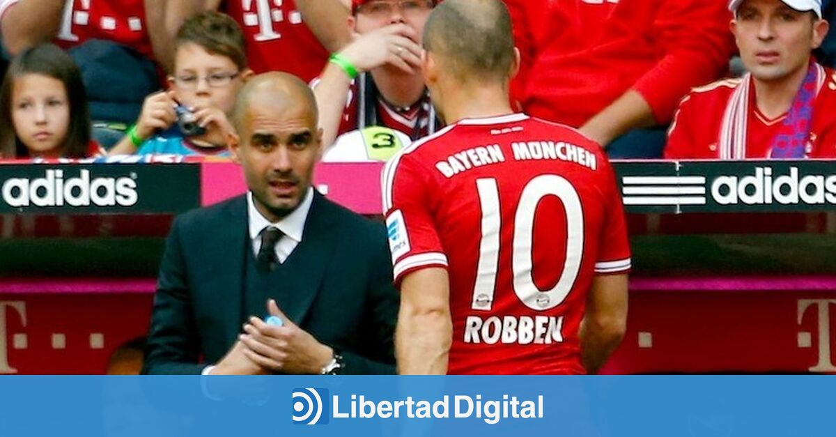 Para Robben, Guardiola é um doente do futebol: 'Pode ligar às 3h para falar  de tática' - ESPN