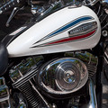 Detalle de una motocicleta | Archivo