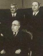 Manuel Azaña, Indalecio Prieto y Luis Nicolau d'Olwer