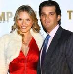 Donald Trump Jr. y su esposa, Vanesa.