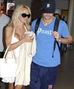 Pamela Anderson junto a su novio Kid Rock