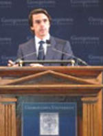Aznar en Georgetown
