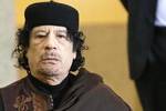 Muamar el Gadafi.