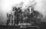 Iglesia incendiada en 1918