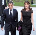 Nicolás Sarkozy y Carla Bruni.