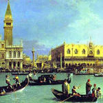 El día de la Ascensión de 1732 en Venecia por el Canaletto