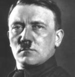 Retrato de Adolf Hitler