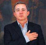 El presidente de Colombia, Álvaro Uribe.