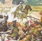 La batalla de Guadalete (imagen tomada de Wikipedia).