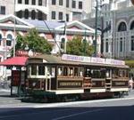 En la imagen, un tranvía de Christchurch.