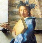 Clío, según Vermeer.