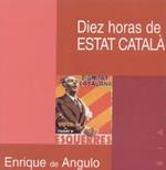 Detalle de la portada de DIEZ HORAS DE ESTAT CATALÀ.