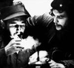 Fidel Castro y Ernesto Guevara.