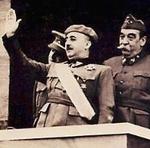 Francisco Franco, en el primer Desfile de la Victoria.