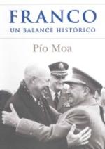 Detalle de la portada de FRANCO. UN BALANCE HISTÓRICO, de Moa.