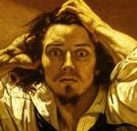Gustave Courbet (autorretrato).
