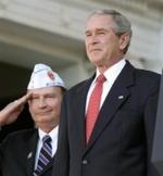 George W. Bush con el Iraq Study Group