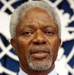 El secretario general de la ONU, Kofi Annan.
