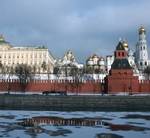 Imagen tomada desde el terraplén del Kremlin.