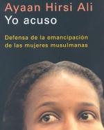 Detalle de la portada del YO ACUSO de Hirsi Ali.