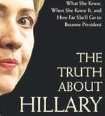 Detalle de la portada de THE TRUTH ABOUT HILLARY.