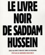 Detalle de la portada de LE LIVRE NOIR DE SADDAM HUSSEIN.