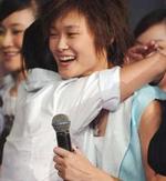 Li Yuchun, vencedora de SUPER GIRL.