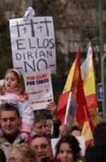 Manifestación de la AVT