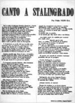 El Canto a Stalingrado de Neruda.