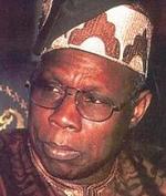 El presidente de Nigeria, Olusegun Obasanjo.