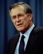 El dimisionario Donald Rumsfeld