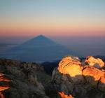 Atardecer en el Teide.