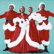 Bing Crosby, Rosemary Clooney, Vera Ellen y Danny Kaye, interpretes de la pelcula 'White Christmas' | Corbis