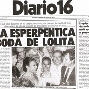 Lolita y su boda con su ex Guillermo Furiase