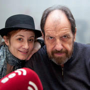 Jos Mara Pou y Nathalie Poza en esRadio | Foto: David Alonso